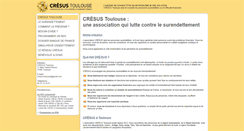 Desktop Screenshot of cresus-toulouse.org